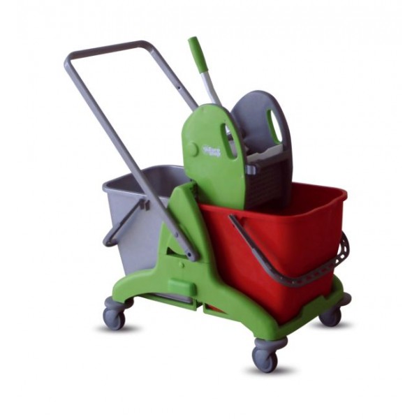 Sistem cu doua galeti de 15L cu storcator New Line